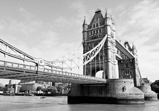 Obraz Na Płótnie Most Tower Bridge – majestatyczny pejzaż miejski do wnętrz industrialnych i nowoczesnych 120x80