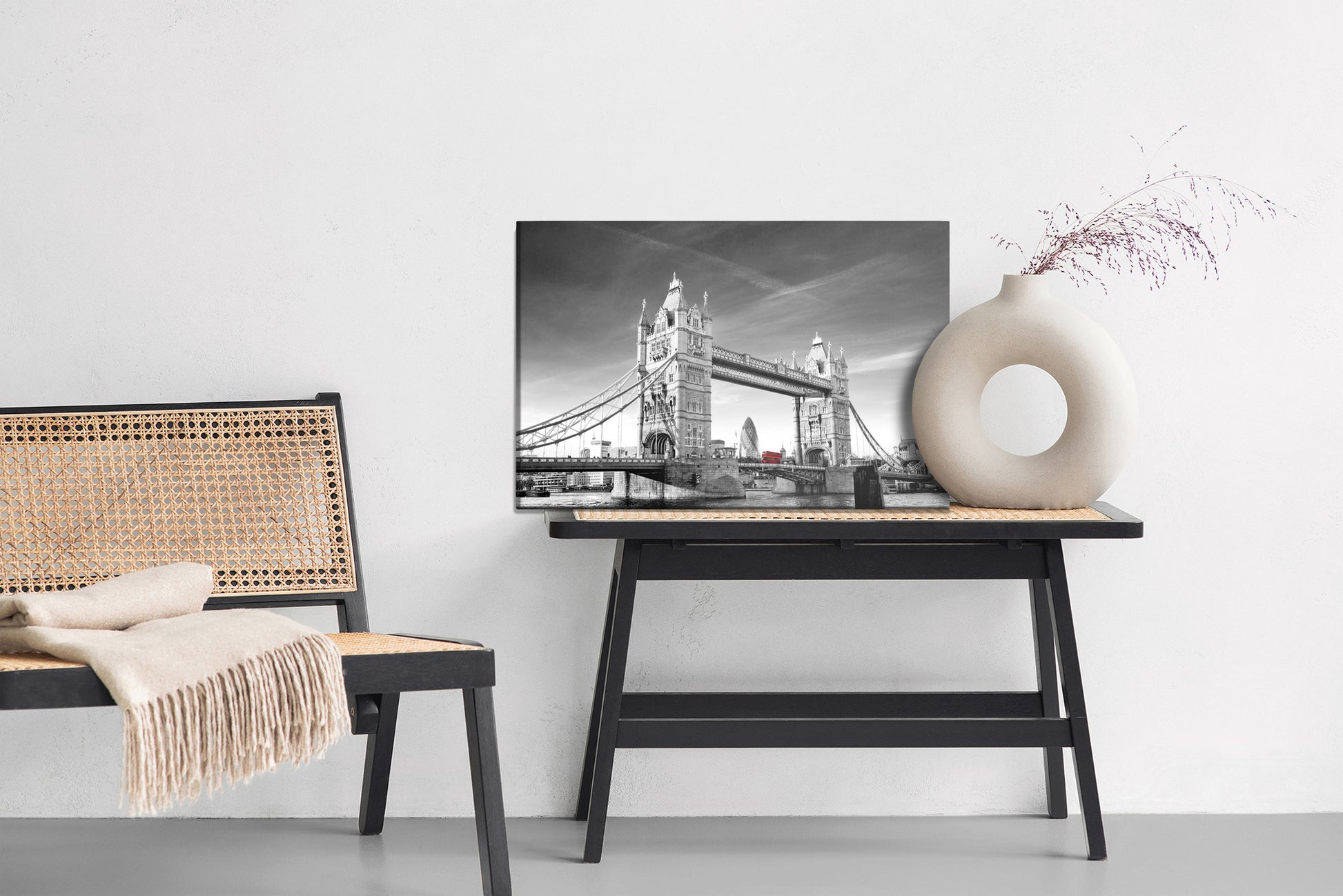 Obraz Na Płótnie Most Tower Bridge – miejski szyk do wnętrz industrialnych i nowoczesnych – widok 5