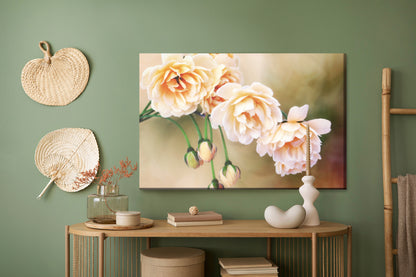 Obraz Na Płótnie Miniaturowe Róże – subtelna dekoracja floralna do wnętrz romantycznych i shabby chic – widok 4