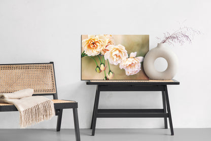 Obraz Na Płótnie Miniaturowe Róże – subtelna dekoracja floralna do wnętrz romantycznych i shabby chic – widok 5