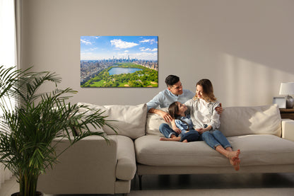 Obraz Na Płótnie Widok na Central Park – nowoczesny pejzaż miejski do wnętrz modern, loft, urban. – widok 6