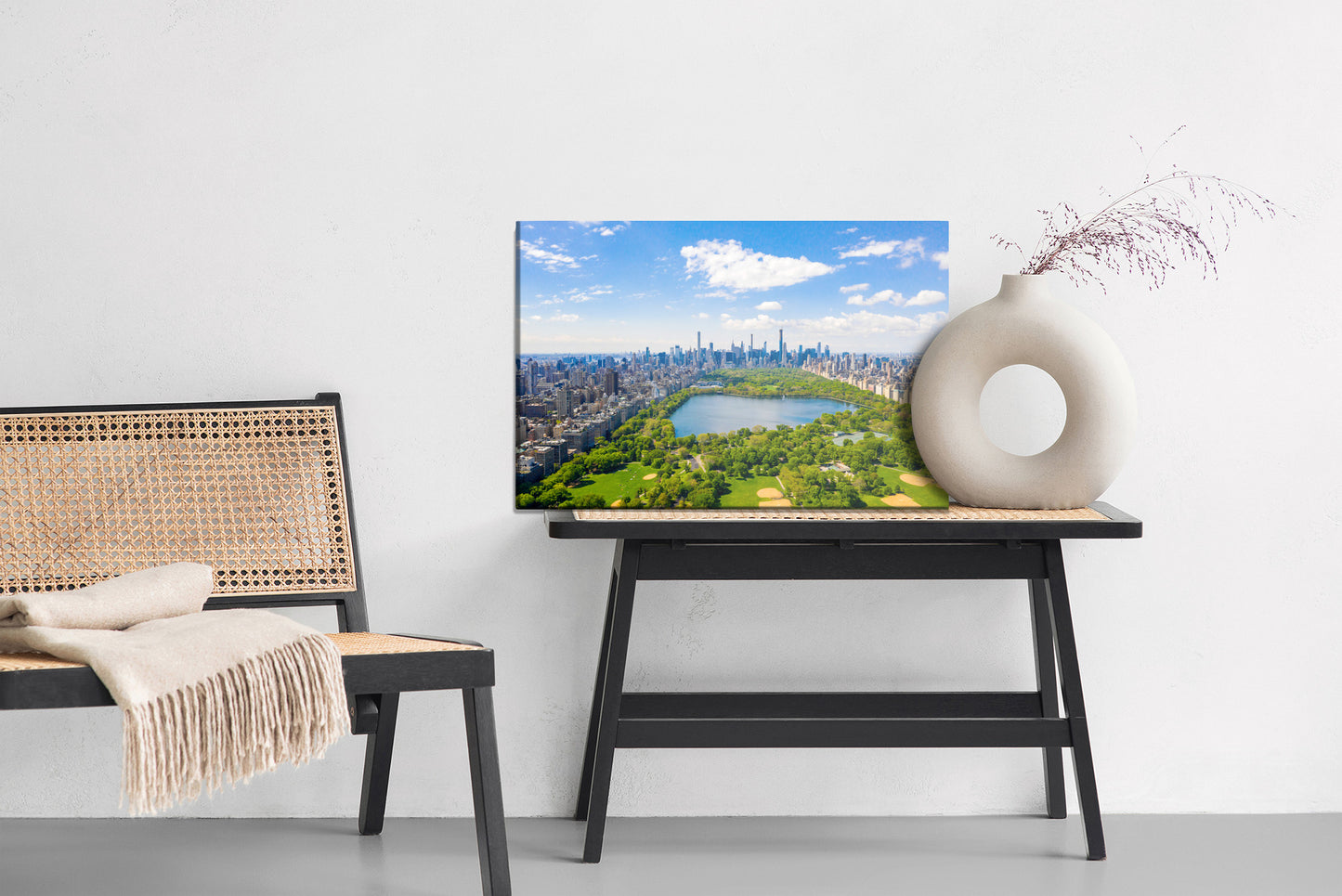 Obraz Na Płótnie Widok na Central Park – nowoczesny pejzaż miejski do wnętrz modern, loft, urban. – widok 5