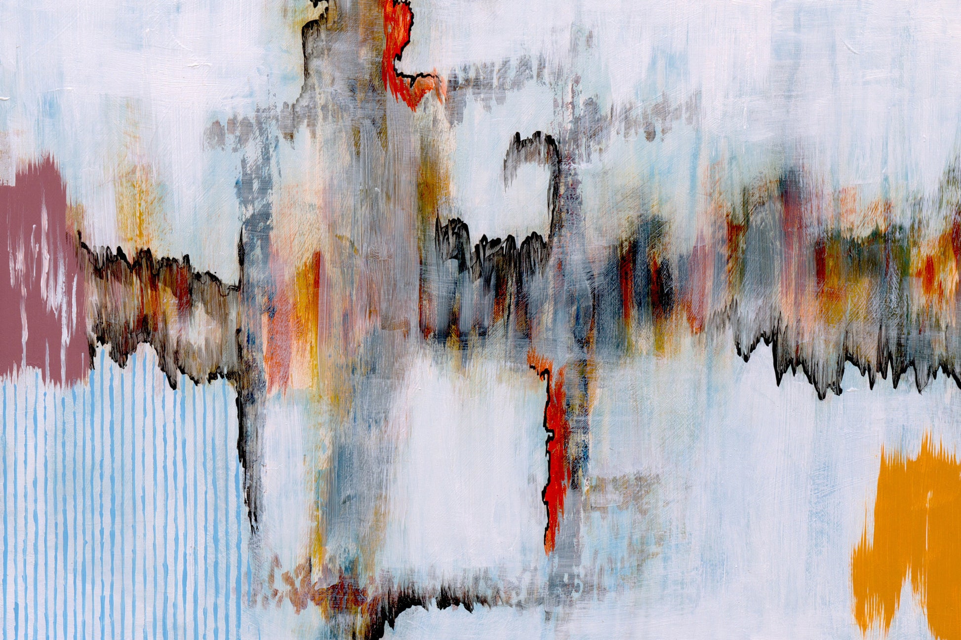 Obraz Na Płótnie Abstrakcja Nowoczesna – harmonijna paleta do wnętrz modern i loft 120x80