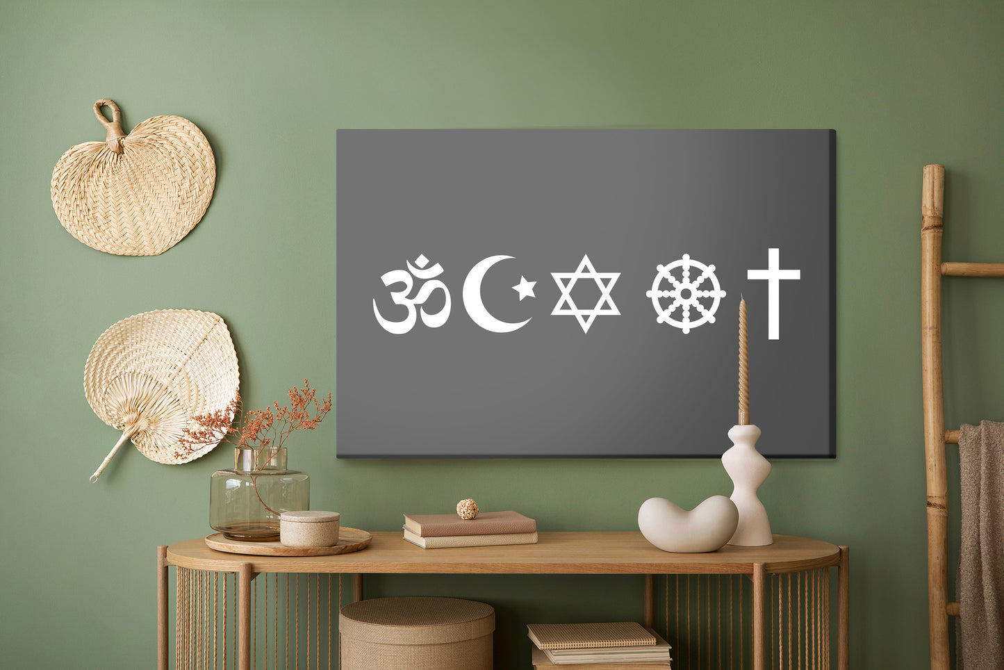 Obraz Na Płótnie Ikonografia Religijna – sakralny urok do wnętrz klasycznych i tradycyjnych – widok 4