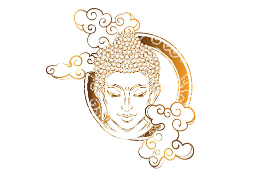 Obraz Na Płótnie Budda – spokojna dekoracja do wnętrz Zen, Japandi i minimalistycznych 100x70