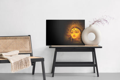 Obraz Na Płótnie Bogini Durga – mistyczny portret do wnętrz boho, eklektycznych i orientalnych. – widok 5