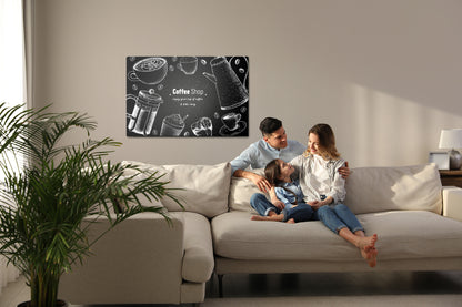 Obraz Na Płótnie Dzbanki do Kawy – ciepła kompozycja do wnętrz klasycznych, rustykalnych i eklektycznych – widok 6