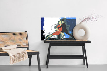 Obraz Na Płótnie Tańcząca Para – elegancka nostalgia retro do wnętrz Mid-century, Retro i Eclectic – widok 5