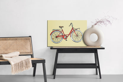 Obraz Na Płótnie Rower Vintage – nostalgiczny urok do wnętrz vintage, loft i skandynawskich – widok 5