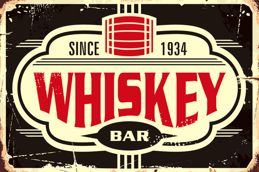 Obraz Na Płótnie Whisky – elegancka dekoracja z nutą vintage do wnętrz loftowych, klasycznych i industrialnych 100x70