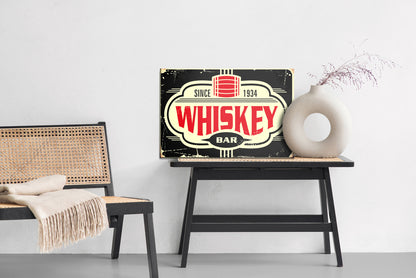 Obraz Na Płótnie Whisky – elegancka dekoracja z nutą vintage do wnętrz loftowych, klasycznych i industrialnych – widok 5