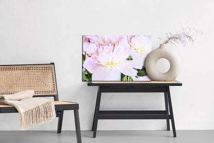 Obraz Na Płótnie Bladoróżowe Piwonie – subtelna dekoracja florystyczna do wnętrz romantycznych i shabby chic – widok 5