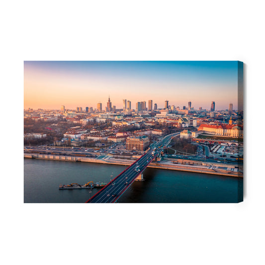 Obraz Na Płótnie Warszawa