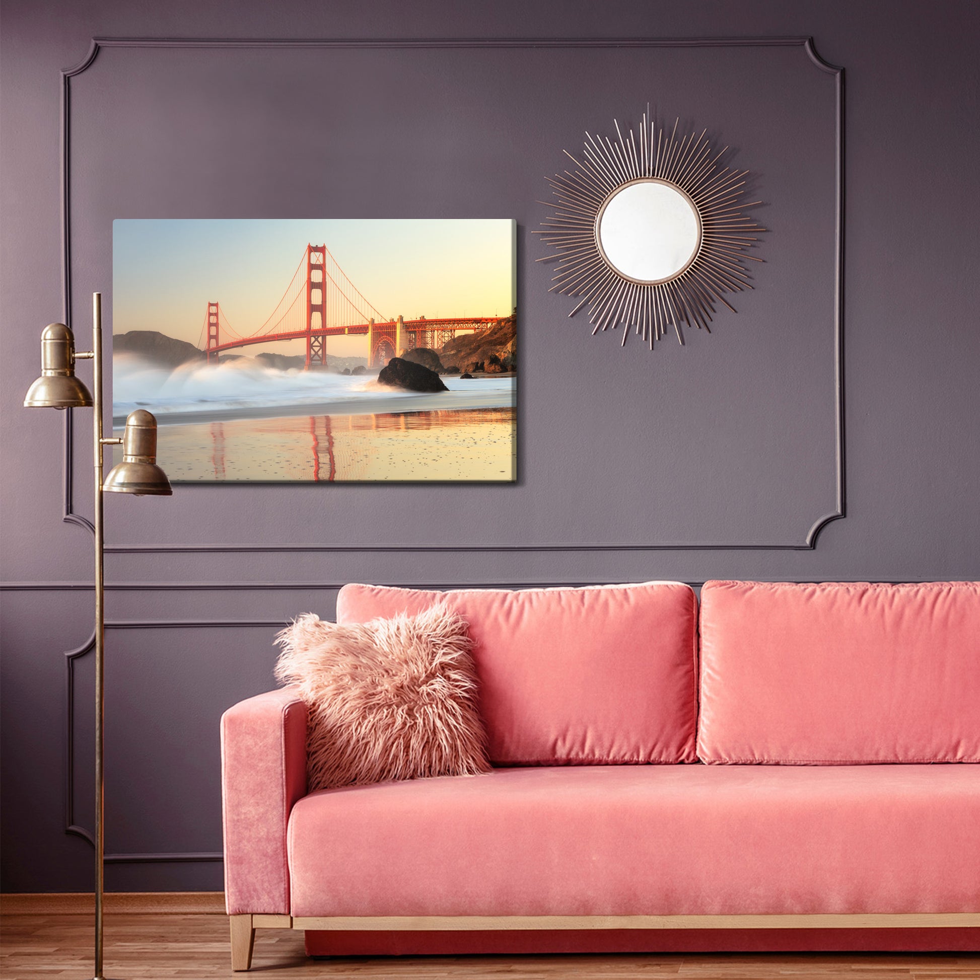 Obraz Na Płótnie Most Golden Gate, San Francisco – widok 3