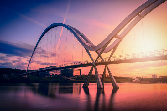 Obraz Na Płótnie Most Infinity Bridge, Wielka Brytania 120x80