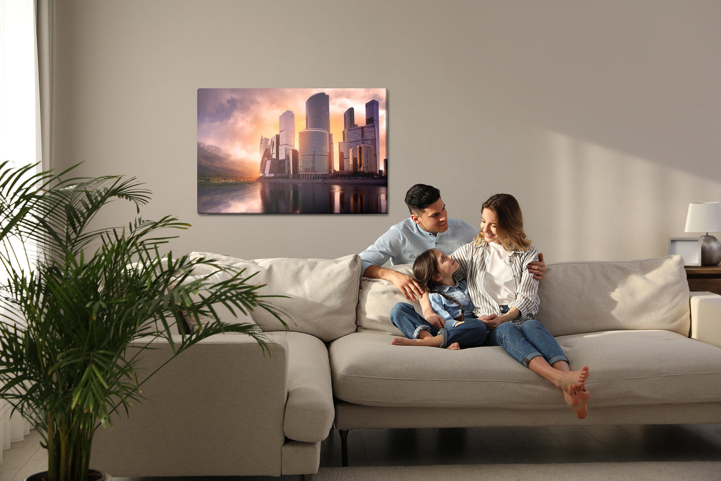 Obraz Na Płótnie Nowoczesna Architektura – minimalistyczny widok do wnętrz nowoczesnych i loftowych – widok 6
