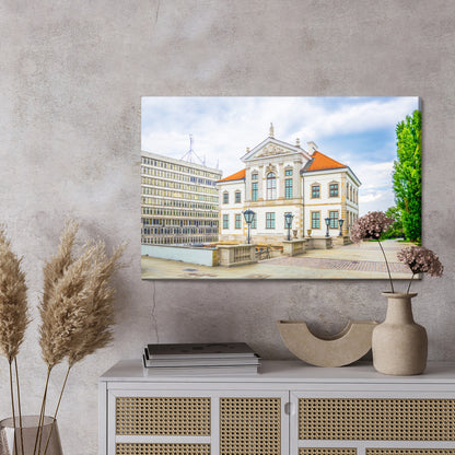 Obraz Na Płótnie Muzeum Architektura – miejska elegancja do wnętrz klasycznych i eklektycznych – widok 2