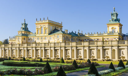 Obraz Na Płótnie Wilanów – klasyczny pejzaż architektoniczny do wnętrz eleganckich i modern classic 120x80
