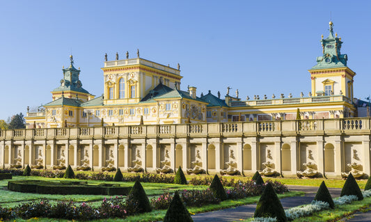 Obraz Na Płótnie Wilanów – klasyczny pejzaż architektoniczny do wnętrz eleganckich i modern classic 120x80