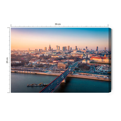 Gemälde auf Leinwand, Warschau