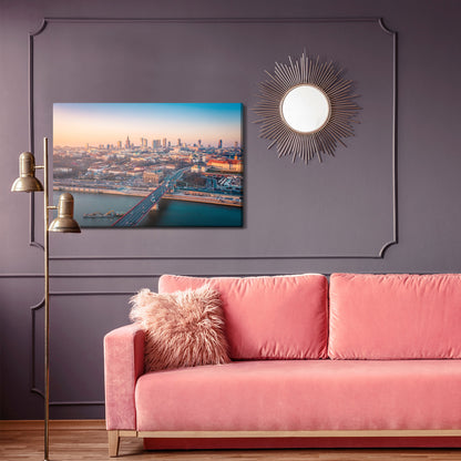 Gemälde auf Leinwand, Warschau