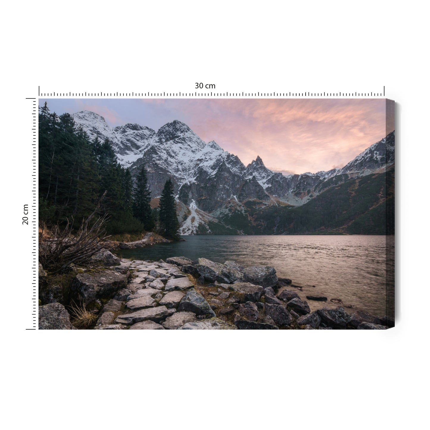 Gemälde auf Leinwand Berge