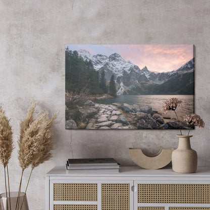 Gemälde auf Leinwand Berge