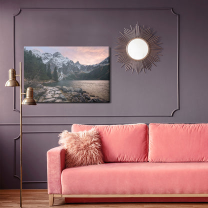 Gemälde auf Leinwand Berge