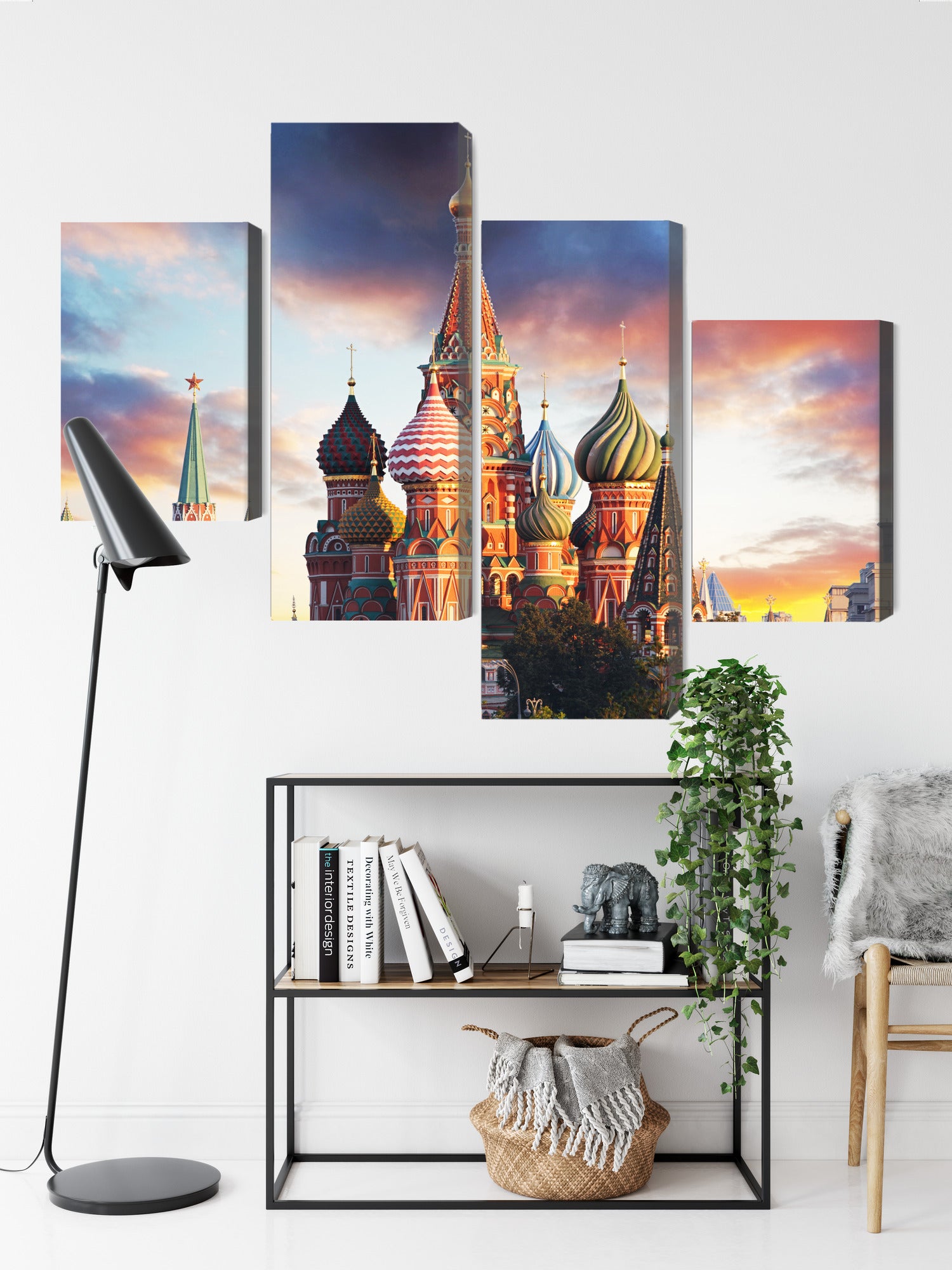 Obraz Wieloczęściowy Moskwa Plac Czerwony – ikoniczna panorama do wnętrz klasycznych i eleganckich – widok 8