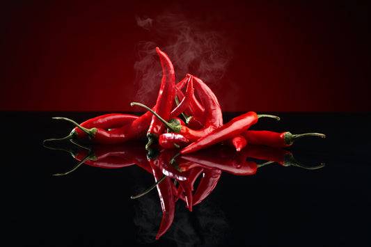 Obraz Wieloczęściowy Ostra Papryka Chili – wyrazisty akcent do wnętrz nowoczesnych, industrialnych i kuchni 180x120