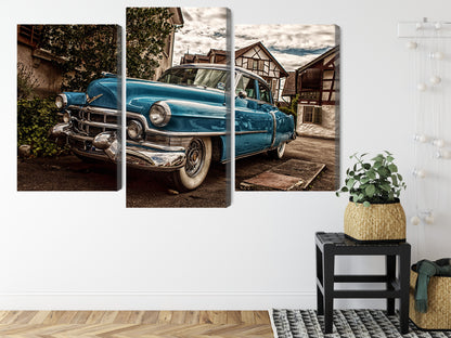 Obraz Wieloczęściowy Cadillac Eldorado 1953 – klimat retro do wnętrz loftowych i vintage – widok 7