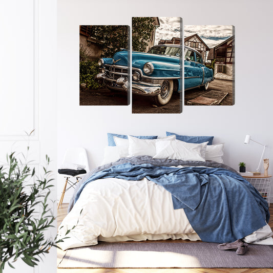 Obraz Wieloczęściowy Cadillac Eldorado 1953 – klimat retro do wnętrz loftowych i vintage – widok 2