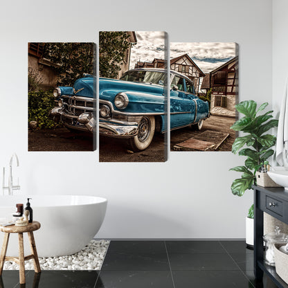 Obraz Wieloczęściowy Cadillac Eldorado 1953 – klimat retro do wnętrz loftowych i vintage – widok 4