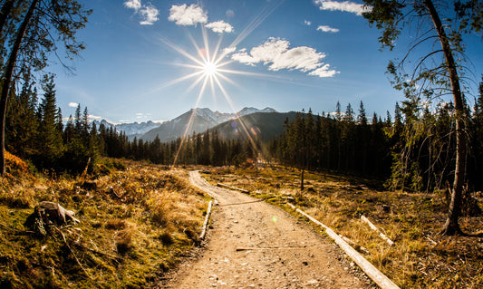 Obraz Wieloczęściowy Tatry – słoneczny krajobraz górski do wnętrz skandynawskich i nowoczesnych 250x150