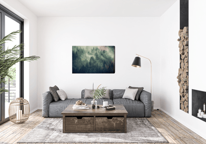 Obraz Na Płótnie Las We Mgle - Artavia