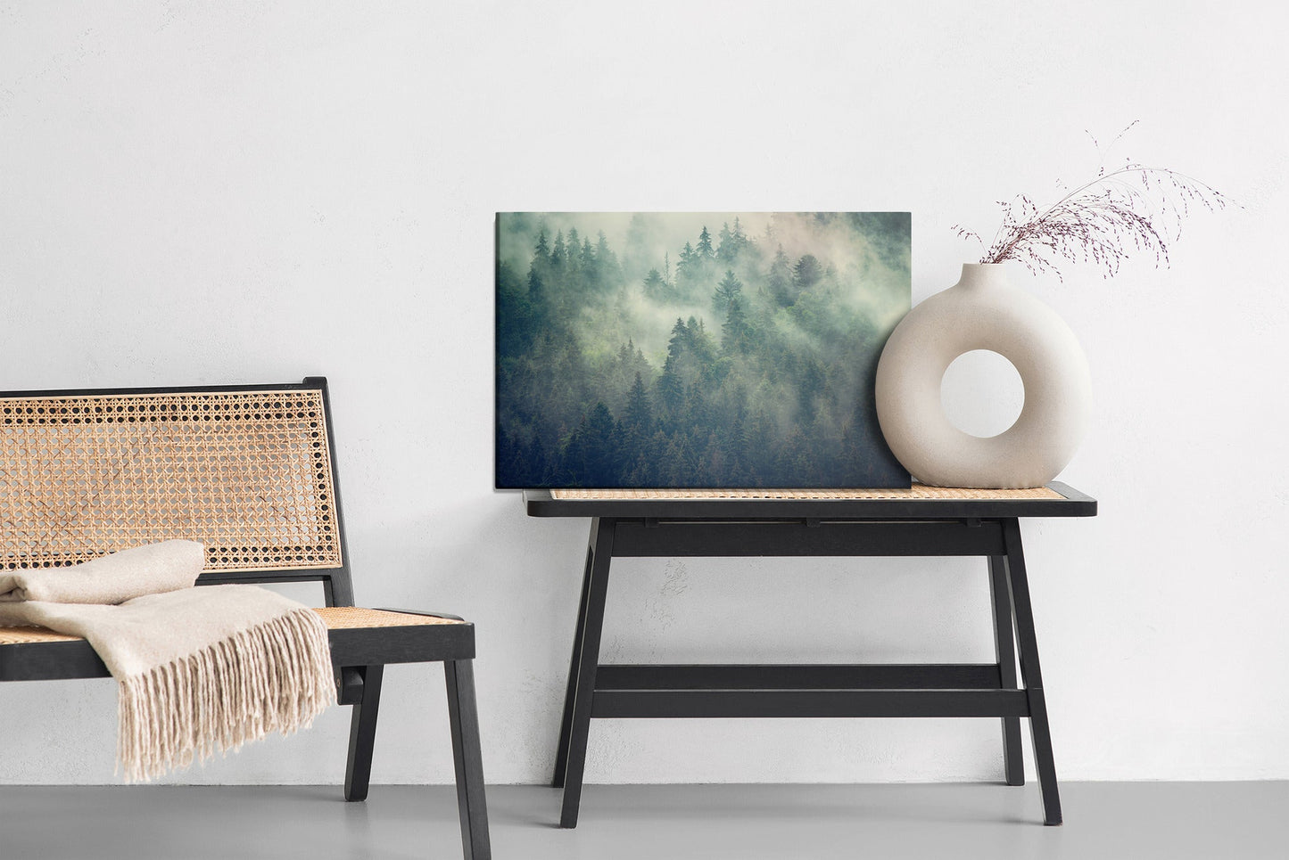 Obraz Na Płótnie Las We Mgle - Artavia