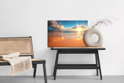 Obraz Na Płótnie Zachód Słońca Nad Morzem - Artavia